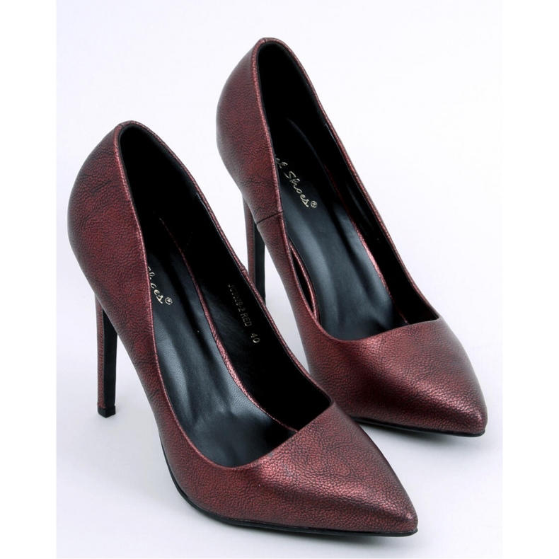 Dámské vysoké podpatky Leda Red - Inello červené 1