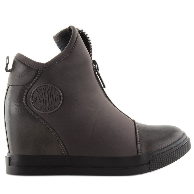 Šedé tenisky Wedge 168-129 šedé šedá 1