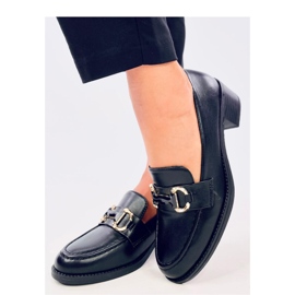 Rabier Black lodičky na širokém podpatku - Inello černá 1