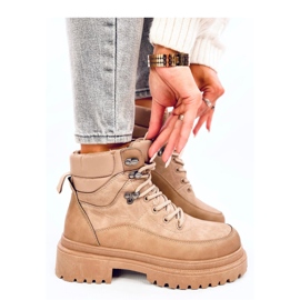 Trapper kotníkové boty Mathen Khaki - Inello hnědý 2