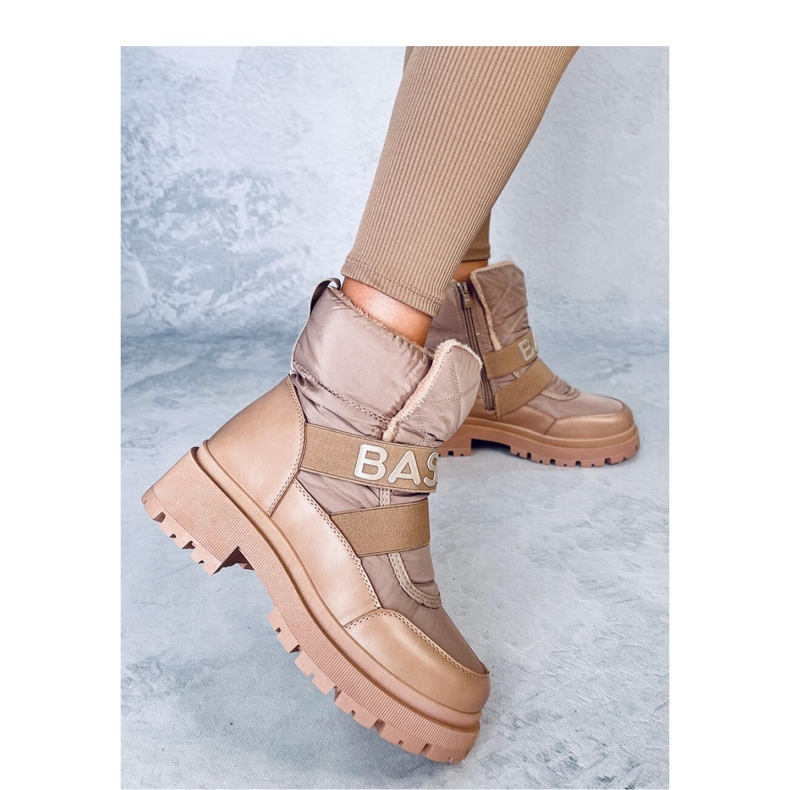 Dámské sněhule Little Khaki - Inello hnědý 2