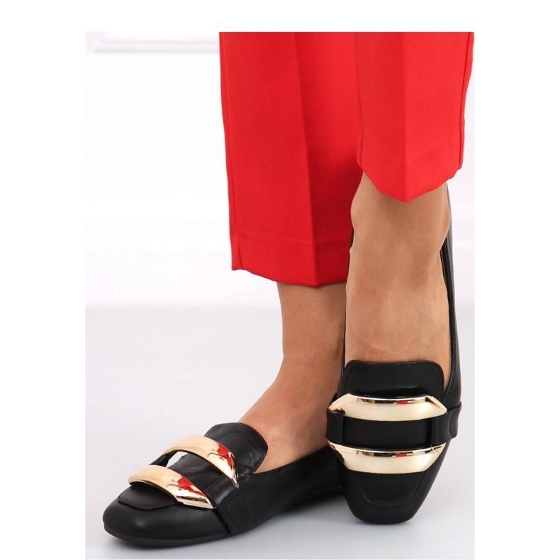 Dámské mokasíny Hedd Black - Inello černá 1