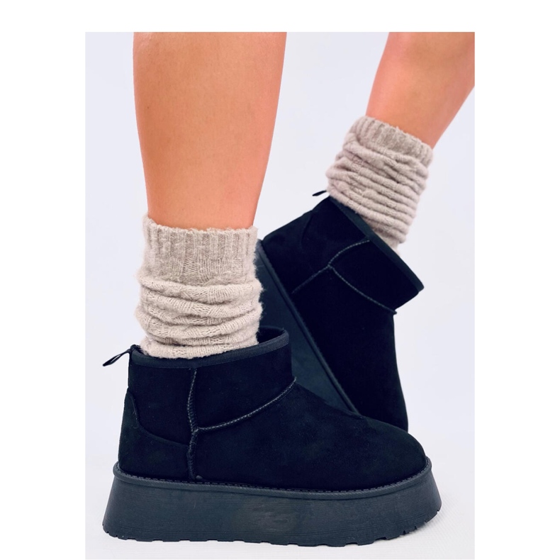 Rodmans Black - krátké boty na platformě Inello černá 2