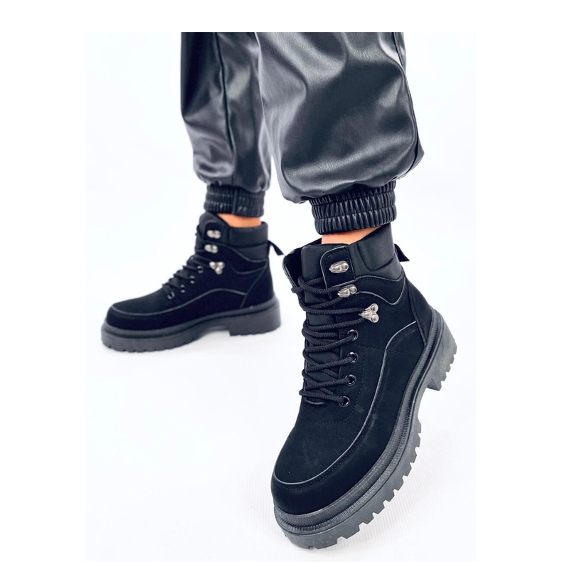 Trapperské boty Mathen Black - Inello černý 2