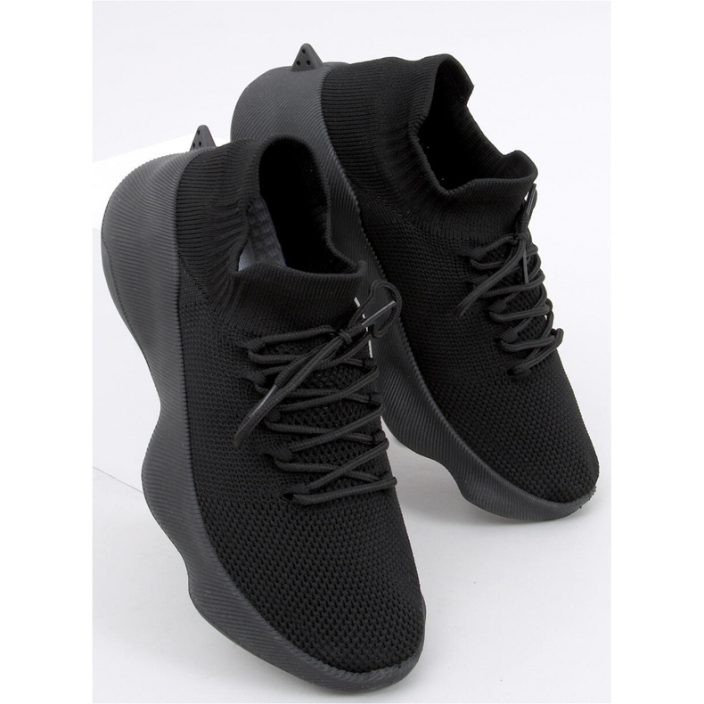 Ponožkové sportovní boty Desire All Black - Inello černý 1