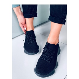 Ponožkové sportovní boty Desire All Black - Inello černý 2
