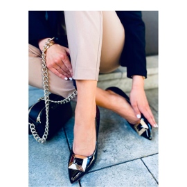 Margaret Black patentované jehlové boty - Inello černá 2