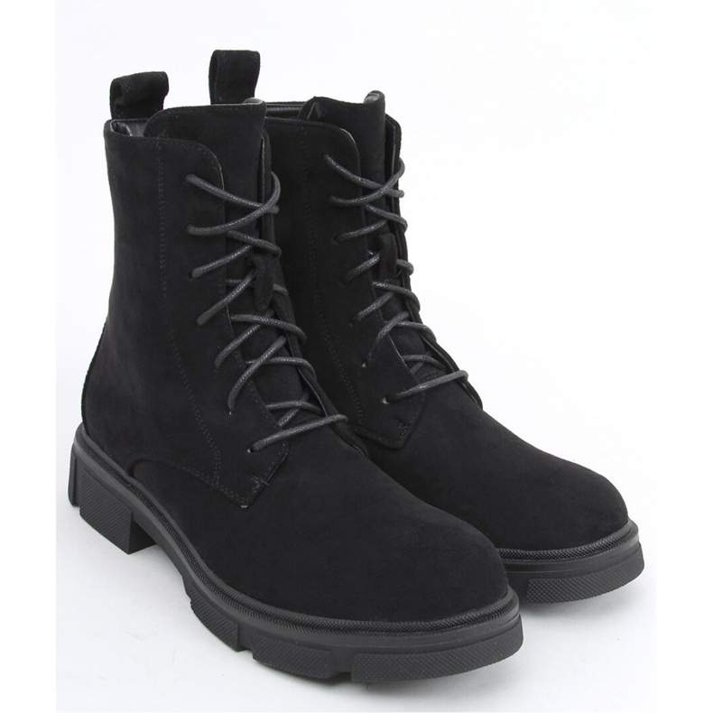 Šněrovačky Zoe Black - Inello černý 1