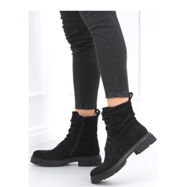 Šněrovačky Zoe Black - Inello černý 2