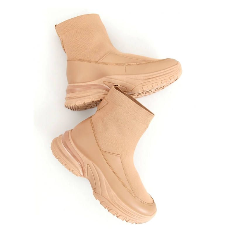 Camel ZP03 Camel ponožkové sportovní boty - Inello hnědý 1