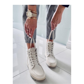 Germano Béžové zateplené traperské boty - Inello béžový 1