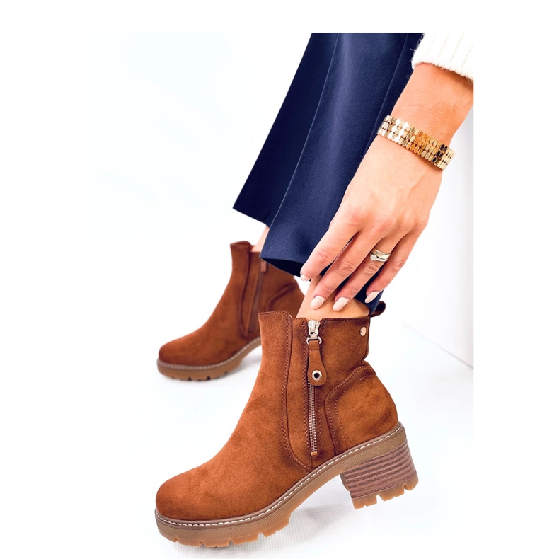 Ochranné boty Linea Brown - Inello hnědý 2