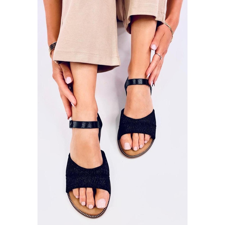 Dámské sandály Mollies Black - Inello černý 1