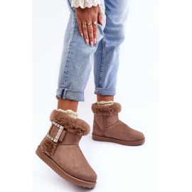 Sněhule Model Dulca VL201P Dark Beige - Step in style béžový 1 Sněhule Model Dulca VL201P Dark Beige - Step in style béžový 1