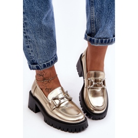 Step in style Boty Model Lemmitty 2646-4 Gold - Krok ve stylu žlutá 2