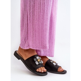 Sandálové žabky Model S.Barski KV27-031 Black - Step in style černá 1