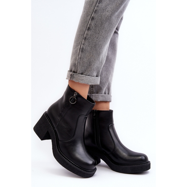Step in style Boty Model Romella TR926 Black - Krok ve stylu černý 1