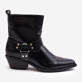 Step in style Boty Model Venosa 9369 Black - Krok ve stylu černá 3