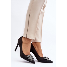 Step in style Vysoké podpatky Model Fairine 9563 Black - Krok ve velkém stylu černý 1