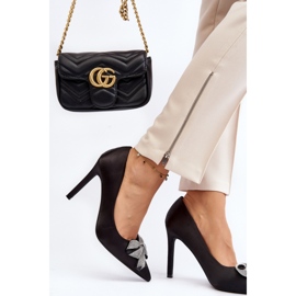 Step in style Vysoké podpatky Model Fairine 9563 Black - Krok ve velkém stylu černý 2