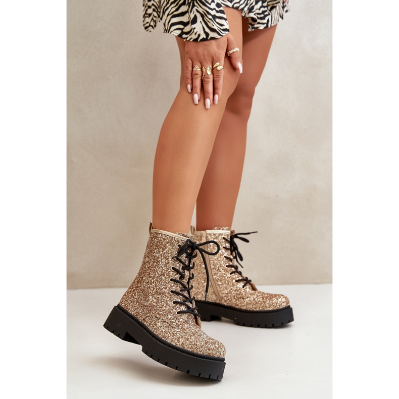 Step in style Workers Model Liatheine HB-272 Gold - Krok ve velkém stylu žlutá 1