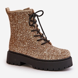 Step in style Workers Model Liatheine HB-272 Gold - Krok ve velkém stylu žluť 2