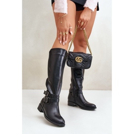 Step in style Boty Model Lotina CHC316 Black - Krok ve stylu černý 1