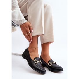 Step in style Mokasíny Model Zazoo 2880/001 Black - Krok ve stylu černý 2