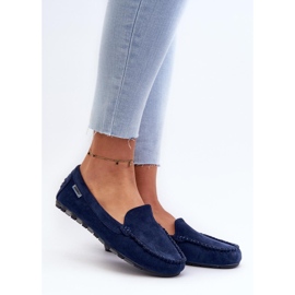 Step in style Mokasíny Model Amrutia DF937 Navy - Krok ve velkém stylu 1