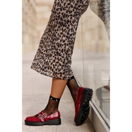 Step in style Boty Model Terione 3231 Bordo - Krok ve velkém stylu červený 1