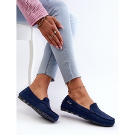 Step in style Mokasíny Model Amrutia DF937 Navy - Krok ve velkém stylu 2