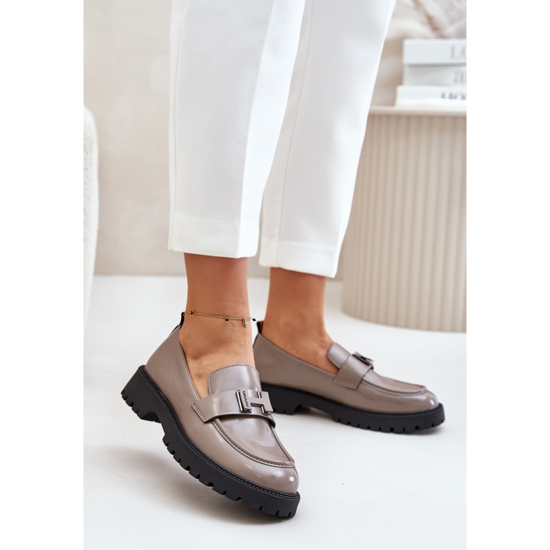 Step in style Mokasíny Model Vinceza 62187 Grey - Krok ve velkém stylu šedá 1