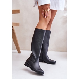Step in style Boty Model Lewski 3616 Black - Krok ve velkém stylu černý 1