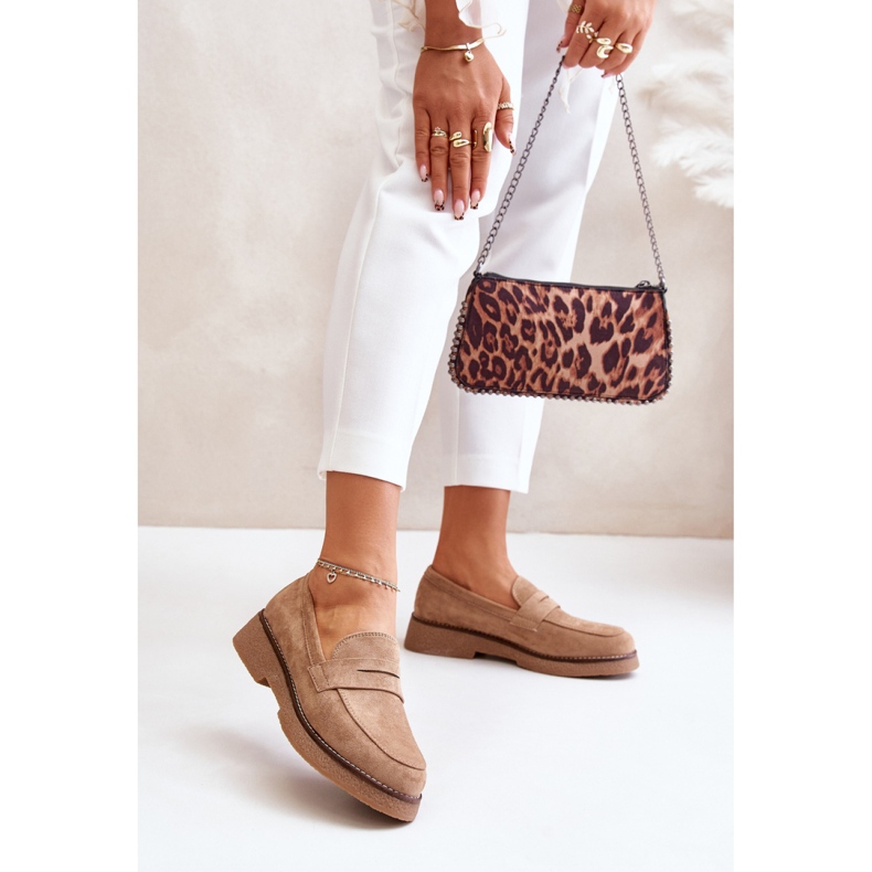 Step in style Mokasíny Model Belania C-528 Beige - Krok ve velkém stylu béžový 1