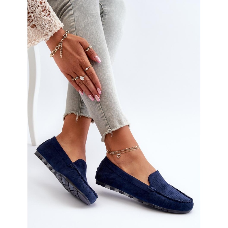 Step in style Mokasíny Model Ranica 24PB02-7669 Navy - Krok ve velkém stylu 1