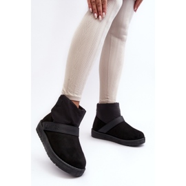 Sněhule Model Big Star MM274151 Black - Step in style černý 1