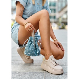 Step in style Sportovní obuv Model Vinceza 66700 Béžová - Krok ve stylu béžový 1