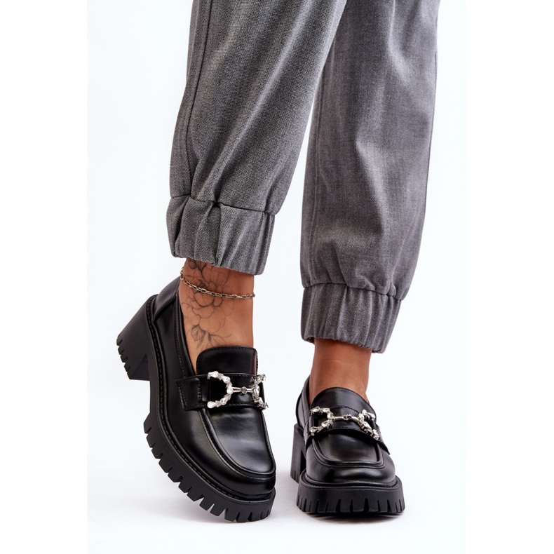 Step in style Boty Model Lemmitty 2646-1 Černá kůže - Krok ve stylu černý 1