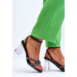 Sandály Model Randy MR-13 Black - Step in style černá 2