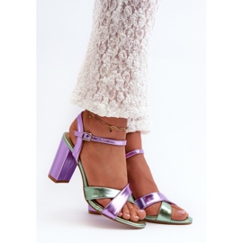 Step in style Sandály Model Abilica M366 Violet - Krok ve velkém stylu fialová 1