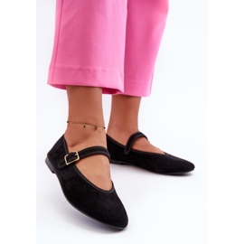 Step in style Balerínky Model Anlofi T612P Black - Stylový krok černá 2