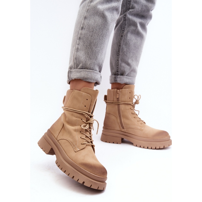 Step in style Trappers Model Narelona 6602 Beige - Krok ve velkém stylu béžový 2