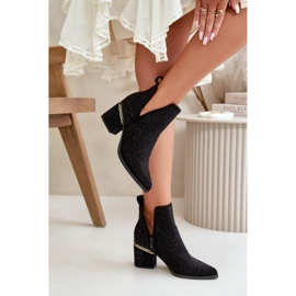 Step in style Boty Model Fararia 0-523 Black - Stylový krok černá 2