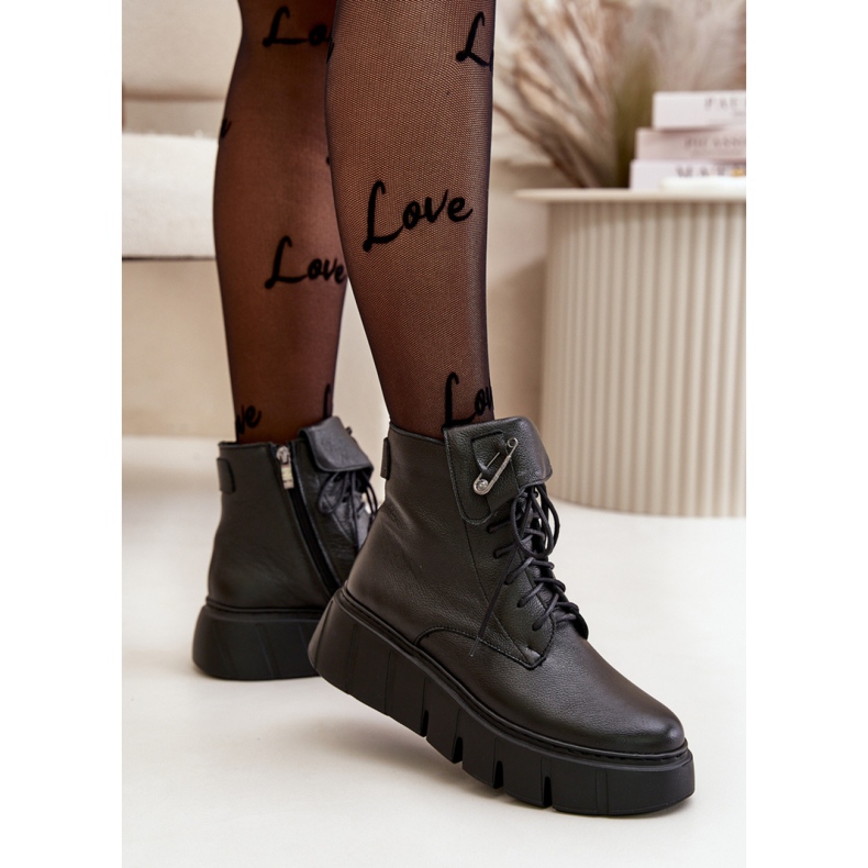 Step in style Boty Model Zazoo 60511 Black - Krok ve velkém stylu černá 1