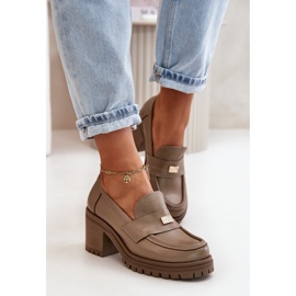 Boty Model Zazoo 20168 Dark Beige - Step in style béžový 1