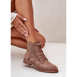 Step in style Boty Model S.Barski HY66-136 Hnědá - Krok ve stylu hnědý 2