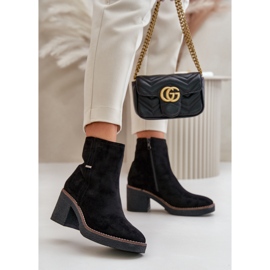 Step in style Boty Model Arkesia KE219 Black - Krok ve stylu černá 1