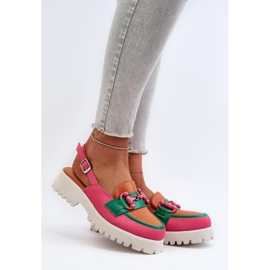 Step in style Sandály Model Da MR38-656 Orange - Krok ve velkém stylu pomerančový 1
