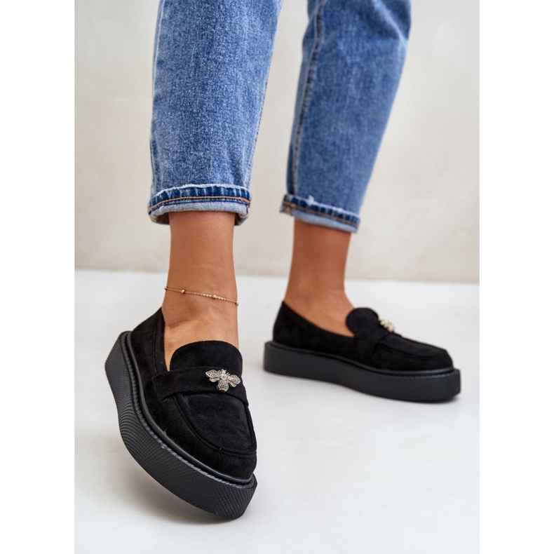 Step in style Mokasíny Model Erithine 6680 Black - Krok ve stylu černý 1