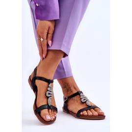 Sandály Model S.Barski KV-5541-42 Black - Step in style černý 1